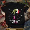 Grinch Pink Ribbon Christmas Shirt, Matching Family Xmas Shirt
