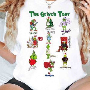 Grinch Tour Xmas Edition Sweatshirt, Grinch Christmas Shirt, Grinchmas Xmas Sweatshirt