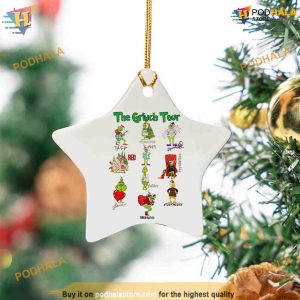 Grinchmas Eras Tour Ornament Custom Christmas Ornaments Grinchmas Decor 2