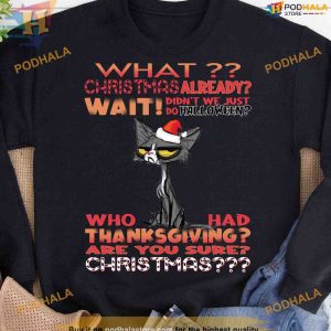 Grumpy Cat's Xmas Surprise Shirt, Funny Christmas Gift Ideas Must-Have