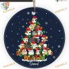 Guinea Pig Lover Custom Christmas Tree Ornament, 2023 Animal Theme Gift