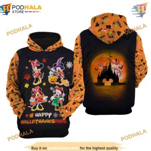 Hallothankmas Disney 3D All Over Printed Hoodie Minnie Mouse Gifts 1