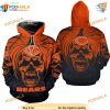 Halloween Pumpkin Skull Chicago Bears Hoodie 3D, Bears Merchandise