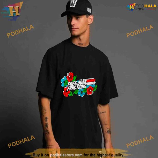 Hawaiian real American measurement freedom fractions Shirt For Women Men