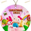 Hello Kitty 2023 Baby Christmas Keepsake, Personalized Family Ornaments