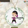 Hip Hop Boy Personalized Ornament 2023, Custom Christmas Keepsake