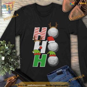 Ho Ho Ho Baseball Xmas Shirt, Funny Christmas Shirt For Family