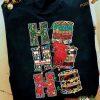 Ho Ho Ho Drums & Horse Rider Shirt, Funny Xmas Gifts