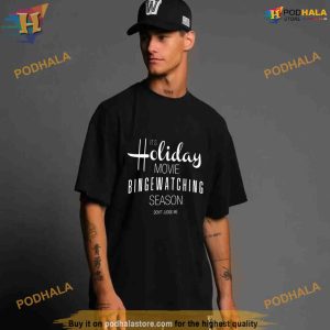 Holiday Movie Season Christmas Shirt For Women Men