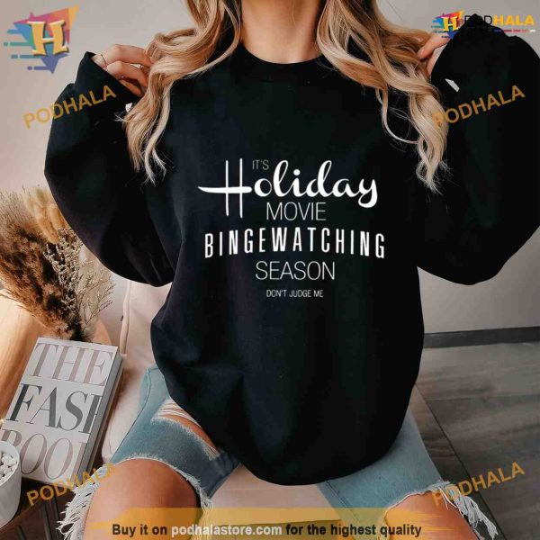 Holiday Movie Season Christmas Shirt For Women Men