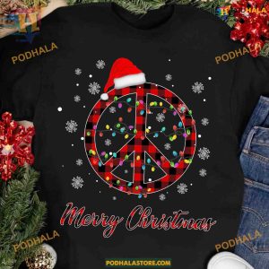 Hope Peaceful Life Christmas Shirt, Family Christmas Shirt Ideas