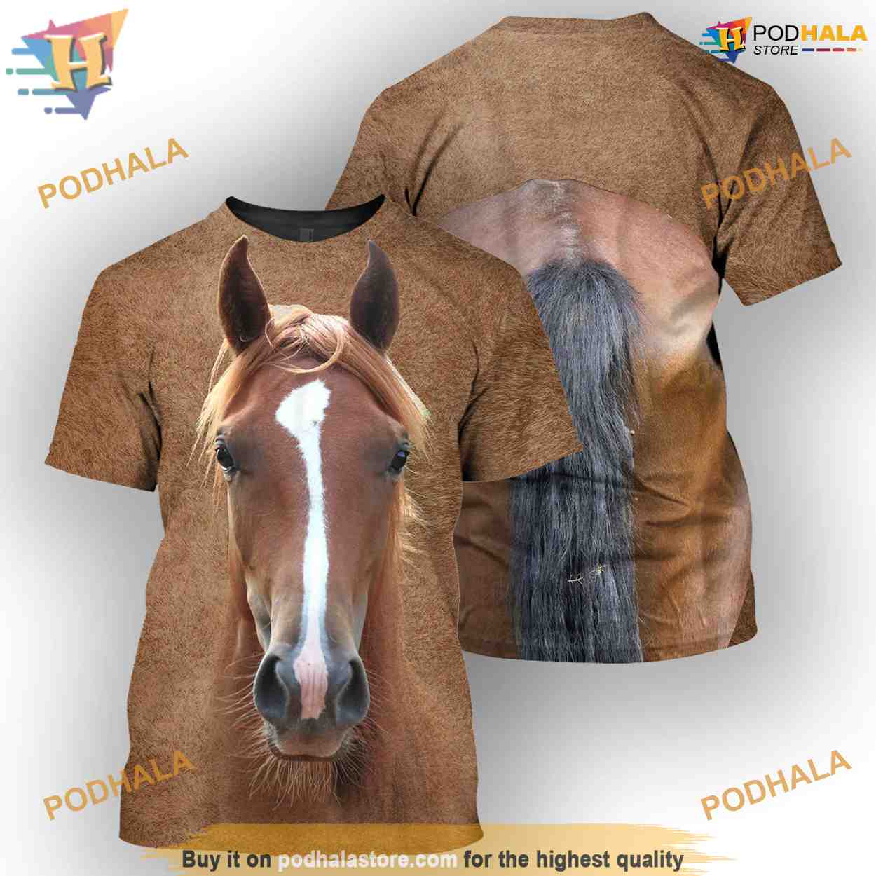Horse Full All Over Printed Funny Animal 3D Hoodie Sweatshirt Horse Full All Over Printed Funny Animal 3D Hoodie Sweatshirt