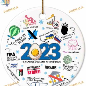 Hot Topics 2023 Christmas Ornament, Family & Friends Memorable Gift