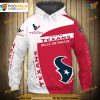 Houston Texans 3D Hoodie Sweatshirt Pullover, Ideal Fan Gift