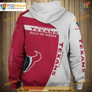 Houston Texans 3D Hoodie Sweatshirt Pullover Ideal Fan Gift 2