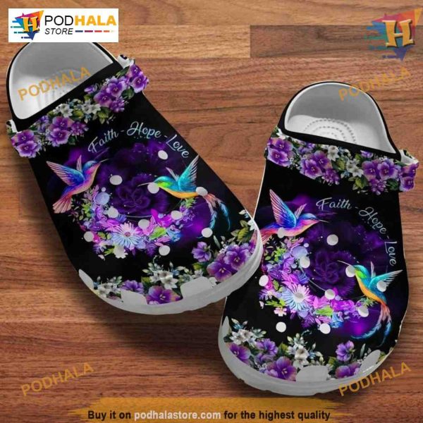 Hummingbirds & Flowers Crocs, Creative Christmas Gift Choices