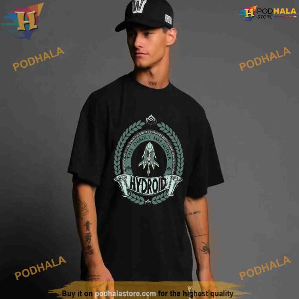 Hydroid Circle Logo Warframe Shirt For Women Men