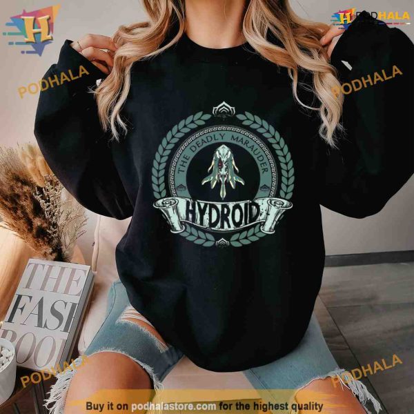 Hydroid Circle Logo Warframe Shirt For Women Men