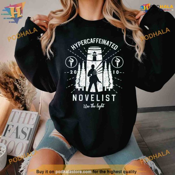 Hypercaffeinated Alan Wake Novelis Shirt For Women Men