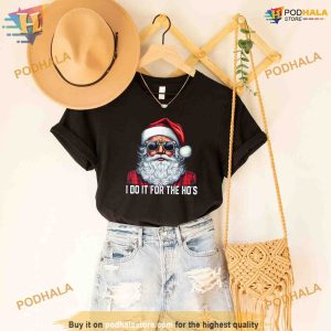 I Do it For The Hos Santa Christmas 2023 Shirt Hoodie