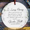 In Loving Memory Christmas Ornament, Personalized Memorial Gift