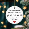 In Memory of Matthew Perry Ornament, Personalized Family Ornaments