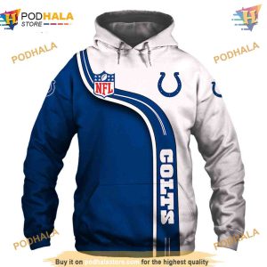 Indianapolis Colts NFL Hoodie 3D, Adorable NFL Merchandise for Fans