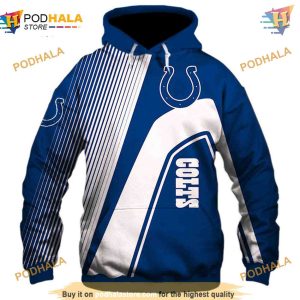Indianapolis Colts NFL Hoodie 3D, Affordable NFL Merchandise Sweatshirt