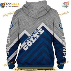 Indianapolis Colts NFL Hoodie 3D Long Affordable NFL Apparel Sweatshirt 2