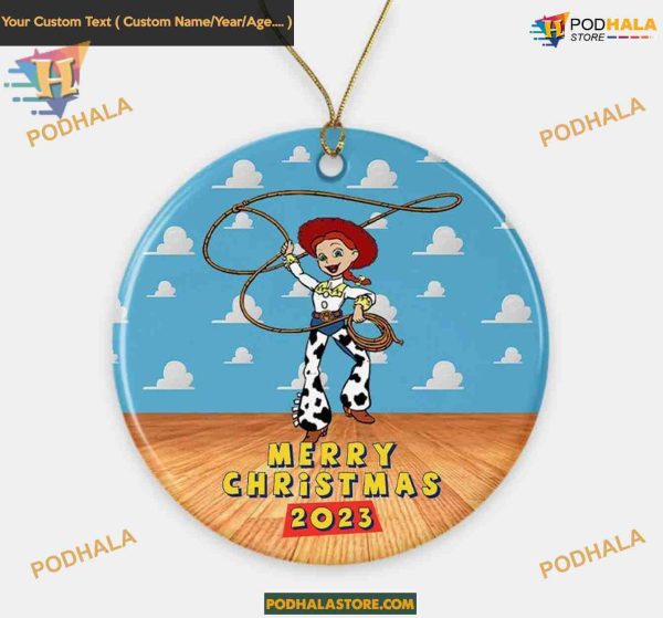 JES-Sie Cowgirl Christmas 2023 Ornament, Best Family Christmas Gifts