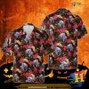 Jack & Sally Nightmare Before Xmas Aloha Shirt, Santa Hawaiian Shirt