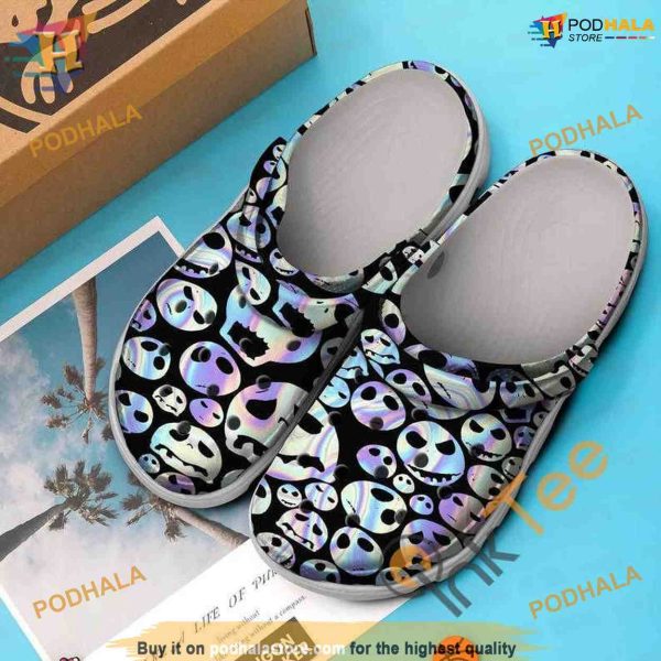 Jack Skellington Skulls Nightmare Before Christmas Crocs, Creative Xmas Gifts