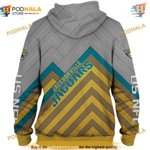 Jacksonville Jaguars NFL Hoodie 3D S 5XL NFL Apparel Long Sweatshirt 2