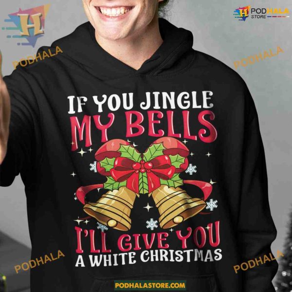 Jingle Bells Christmas Joke Tee, Funny Xmas Gifts