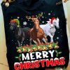 Jingle Bells Horse Christmas Shirt, Matching Family Xmas Shirt