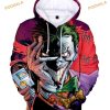 Joker 3D Hoodie, Joker Style Funny & Trending Apparel