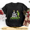 Jolly Enough Grinch Shirt, Grinch Family Shirt, Funny Xmas Gift