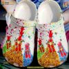 Joyful Feet with Cheery Chickens Classic Clogs, Funny Christmas Crocs