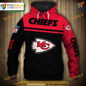Kansas City Chiefs 3D Skull Hoodie, Fans' Favorite Chiefs Gifts