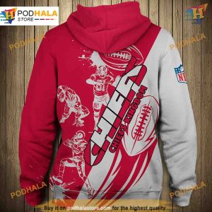 Kansas City Chiefs Hoodie 3D Cartoon Player Cute Chiefs Gifts 2
