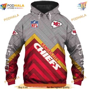 Kansas City Chiefs Hoodie 3D Cheap Long Sweatshirt S 5XL Chiefs Apparel 1
