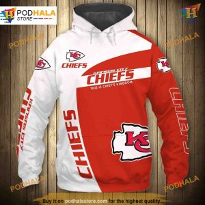 Kansas City Chiefs Hoodie 3D Cheap Sweatshirt Kc Chiefs Clothing 1
