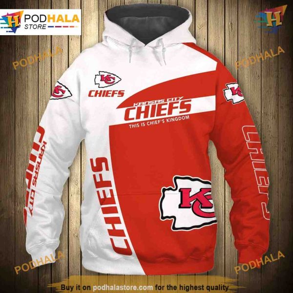 Kansas City Chiefs Hoodie 3D Cheap Sweatshirt, Kc Chiefs Clothing