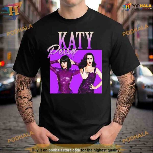 Katy Perry Vintage Bootleg Shirt For Women Men