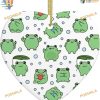 Kawaii Frogs Heart Ornament 2023, Family Christmas Tree Ornaments, Xmas Gift