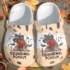 Kinda Busy Being A Chicken Mom Crocs Shoes, Funny Gifts for Women