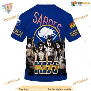 Kiss Band Style Personalized NHL Buffalo Sabres 3D Hoodie Exclusive 4