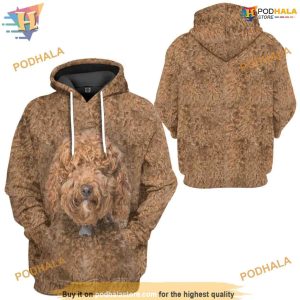 Labradoodle Dog Costume Full All Over Printed 3D Hoodie Sweatshirt 1
