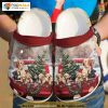 Labrador Family Christmas Truck Crocs, Funny Xmas Gifts