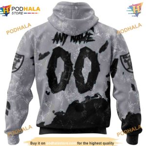 Las Vegas Raiders NFL Hoodie 3D Devil Eyes NFL Merchandise 2